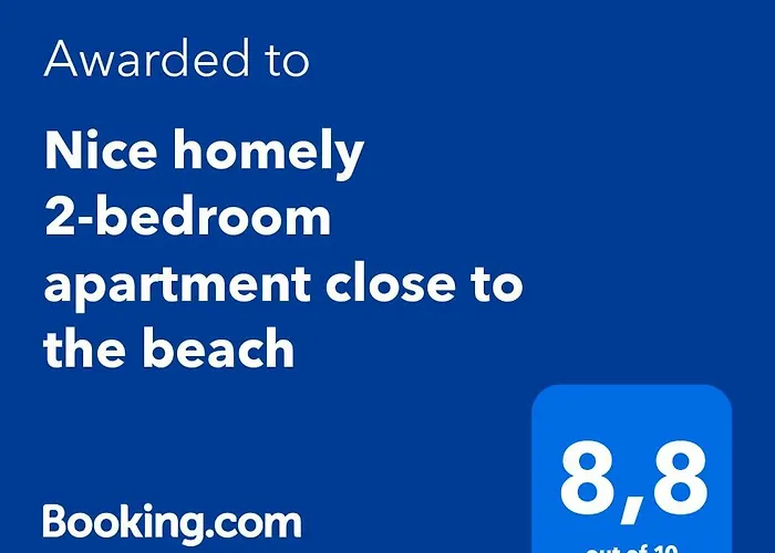 Nice Homely 2-Bedroom Apartment Close To The Beach